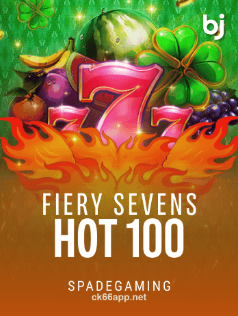 Fiery Sevens Hot 100png Game Card